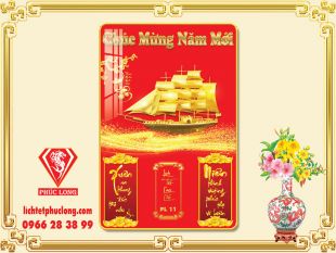 Lịch gỗ Thuận Buồm Xuôi Gió