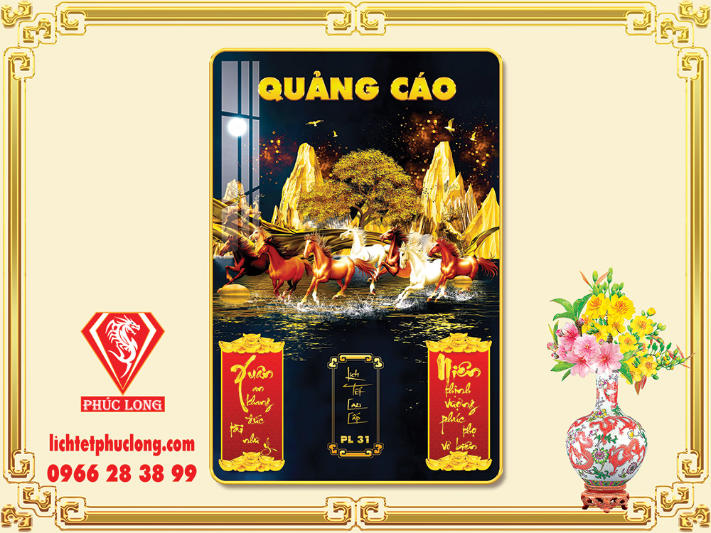 Lịch gỗ Mã đáo thành công
