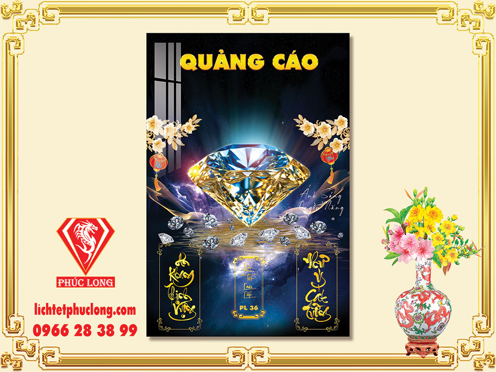 Lịch gỗ Tiệm Vàng